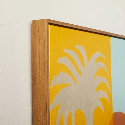 36" X 24" Time And Place Framed Wall Art - Opalhouse™ Designed With Jungalow™ - Image 2