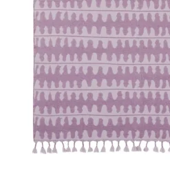 50"x60" Himaya Throw Blanket Purple - Jungalow By Justina Blakeney