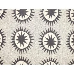 Soleil Shower Curtain Black/Ivory - Jungalow By Justina Blakeney