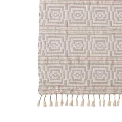 50"x60" Hypnotic Throw Blanket Taupe - Jungalow By Justina Blakeney - Image 2
