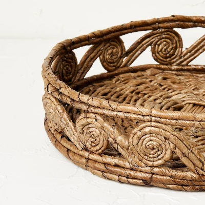 Swirl Woven Tray - Opalhouse™ Designed With Jungalow™ - Image 3