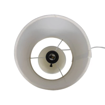 Small Table Lamp With Fringe Shade Off-White (Includes LED Light Bulb) - Opalhouse™ Designed With Jungalow™ - Image 8