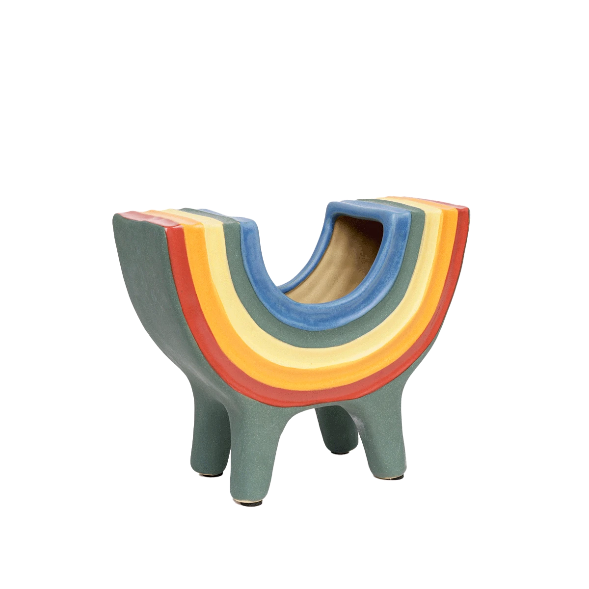 Rainbow Bowl In Navy By Jungalow® - Image 4