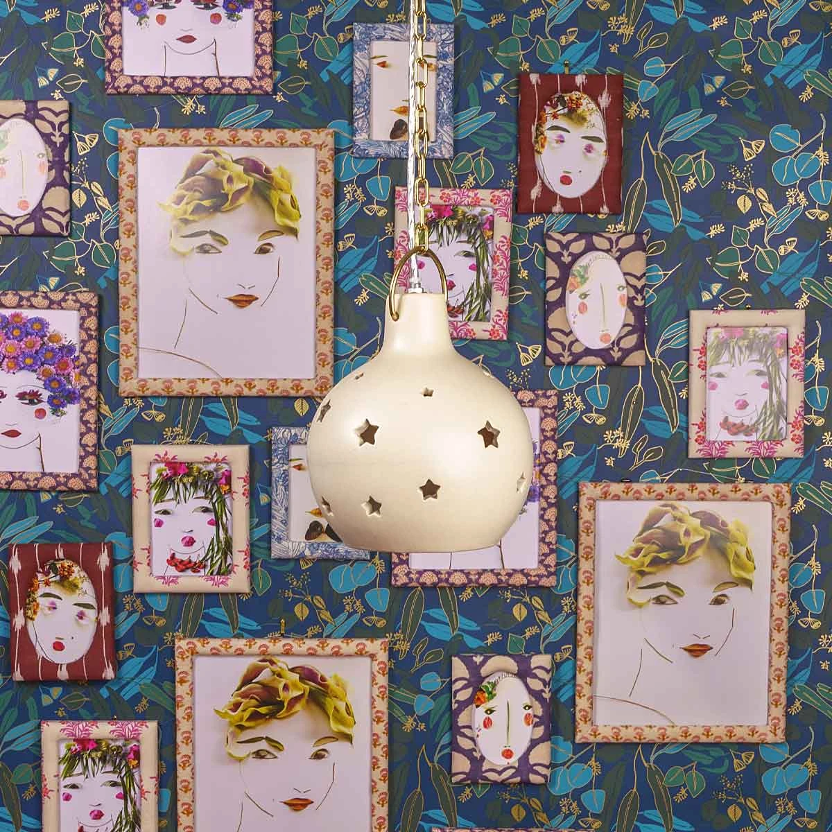 Jungalow Almada Star Pendant In Cream By Justina Blakeney™ - Image 2