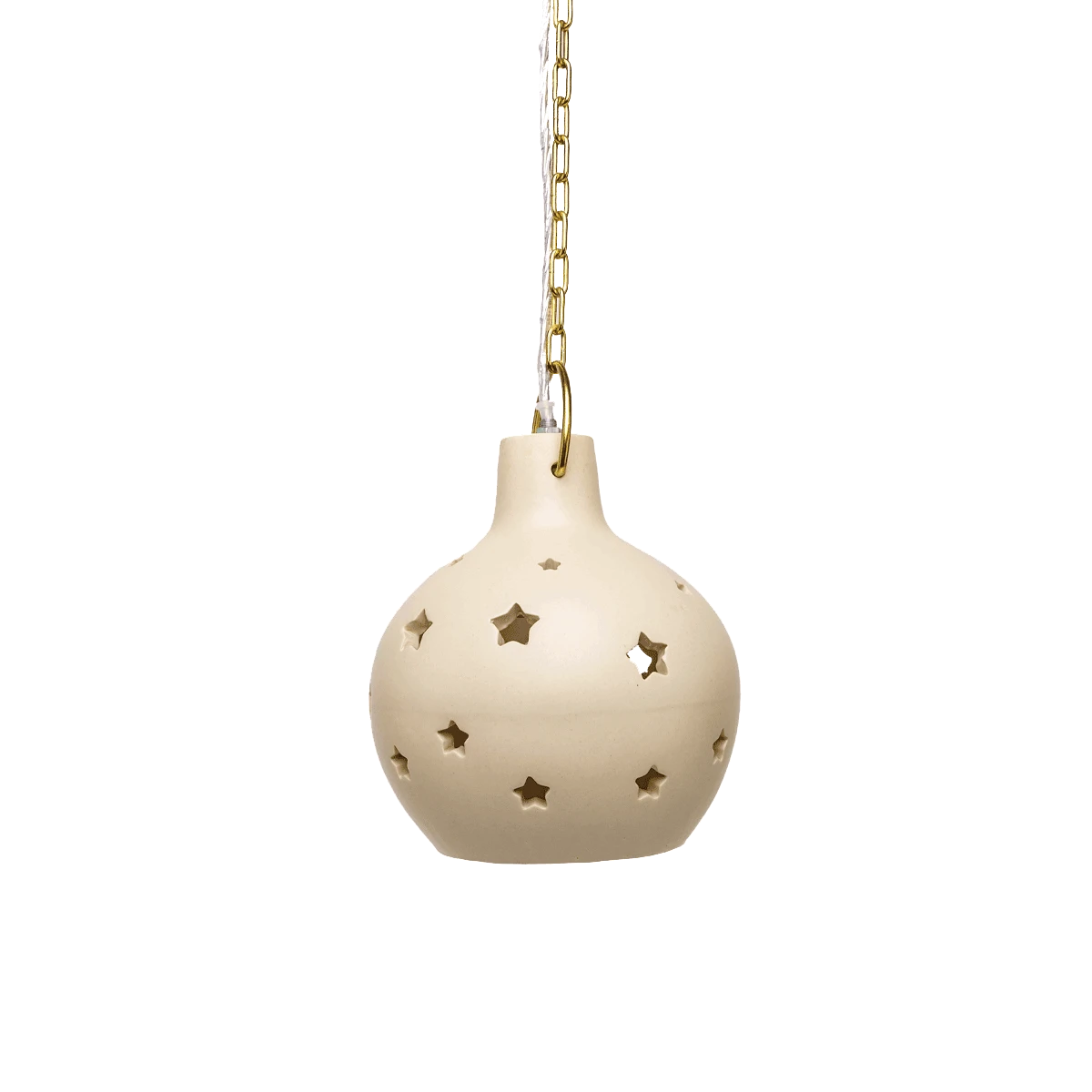 Jungalow Almada Star Pendant In Cream By Justina Blakeney™