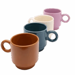 Jungalow Kaya Ceramic Mug Set, Multi By Justina Blakeney™