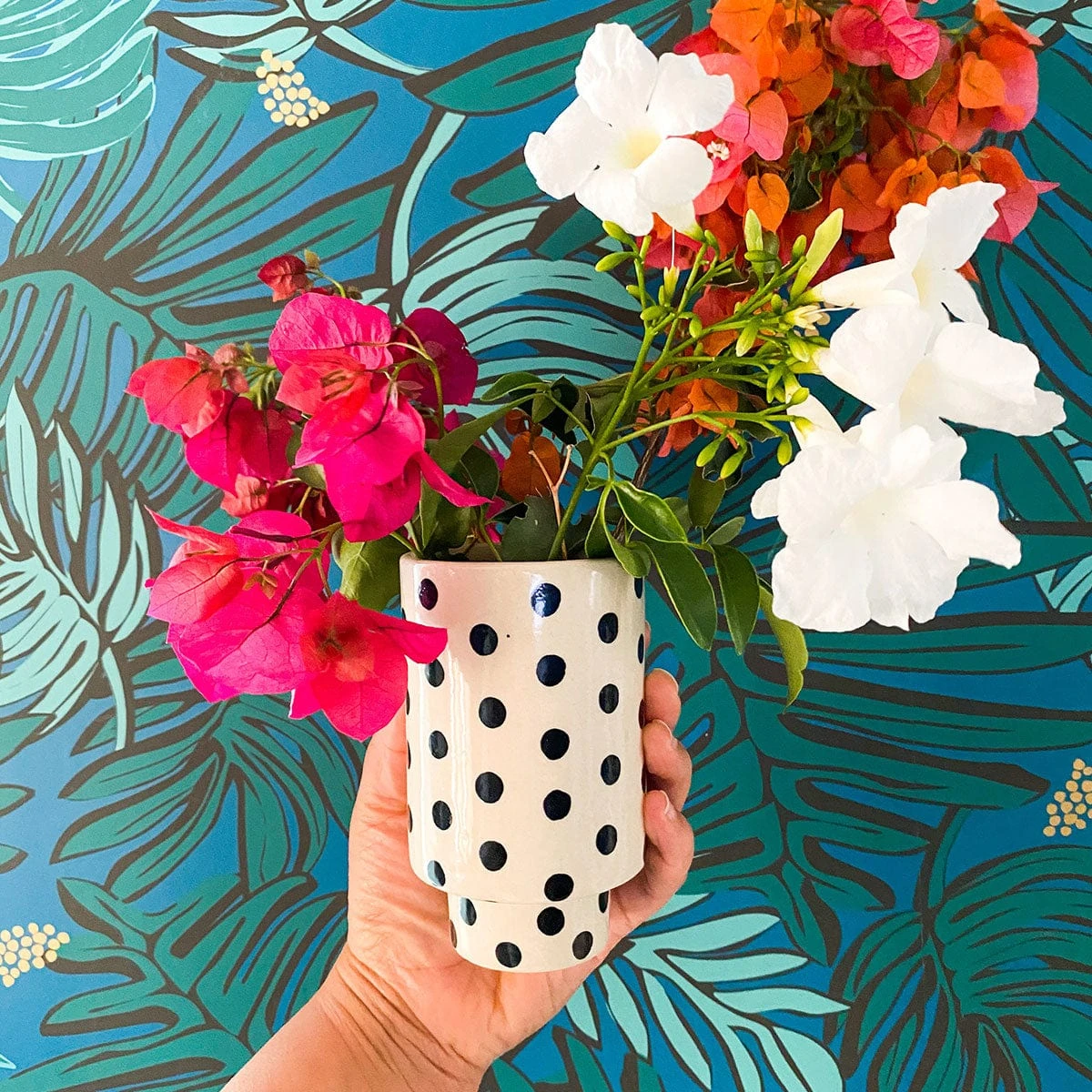 Jungalow Kaya Dotted Ceramic Cup By Justina Blakeney™